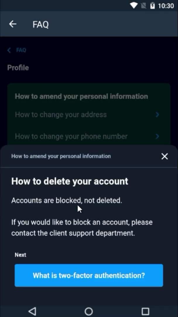 How to Delete Olymp Trade Account
